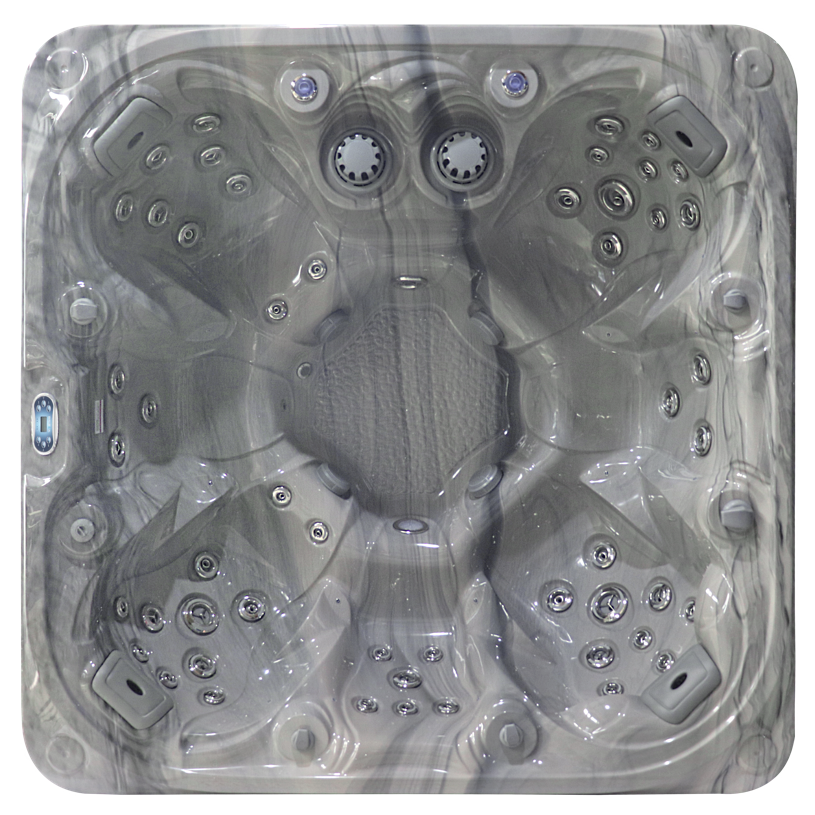 Spabad | Mars | 7 personer (230x230x99,5cm)