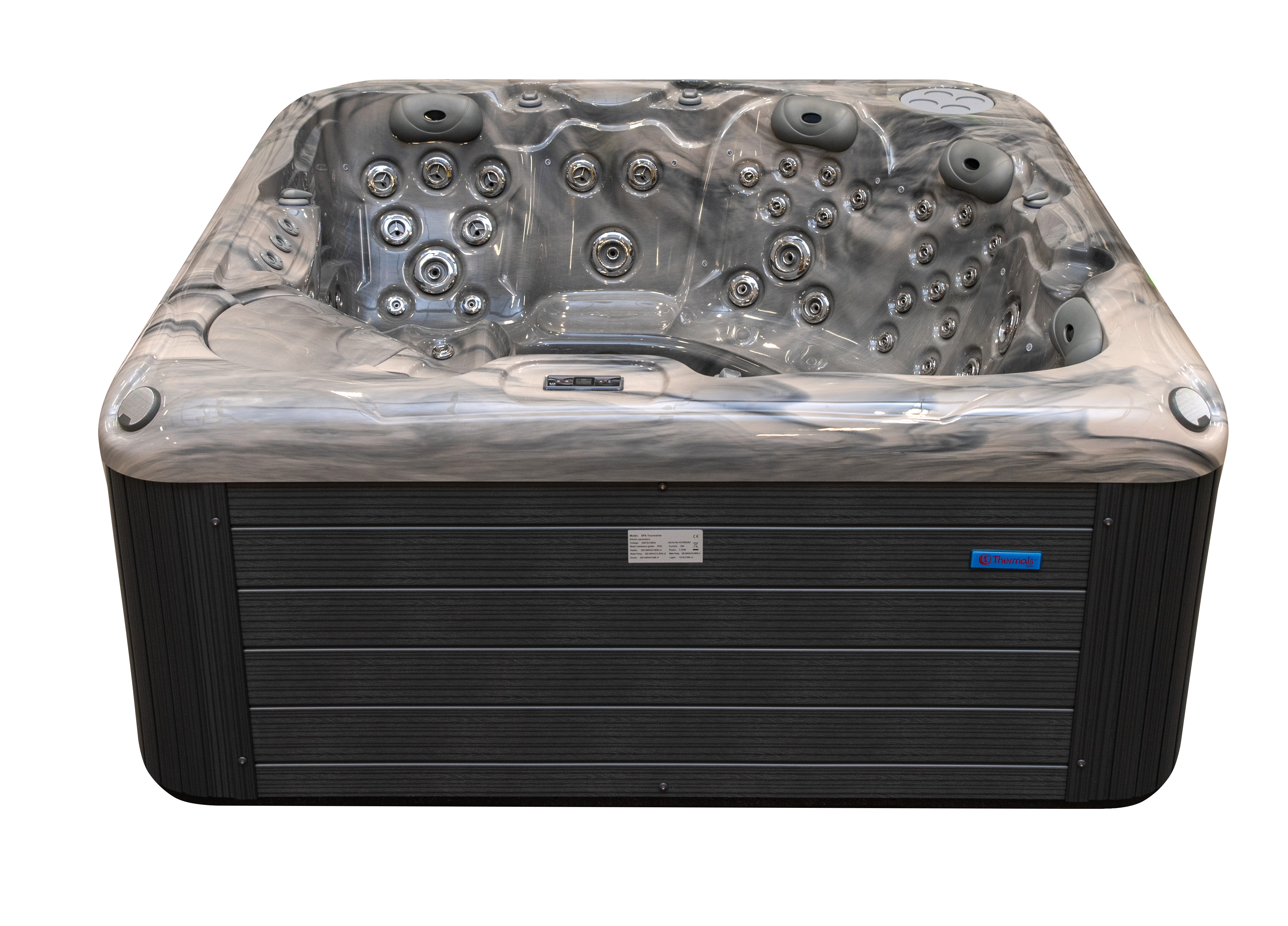 Spabad | Tourmaline | 6 personer (230x230x96cm)