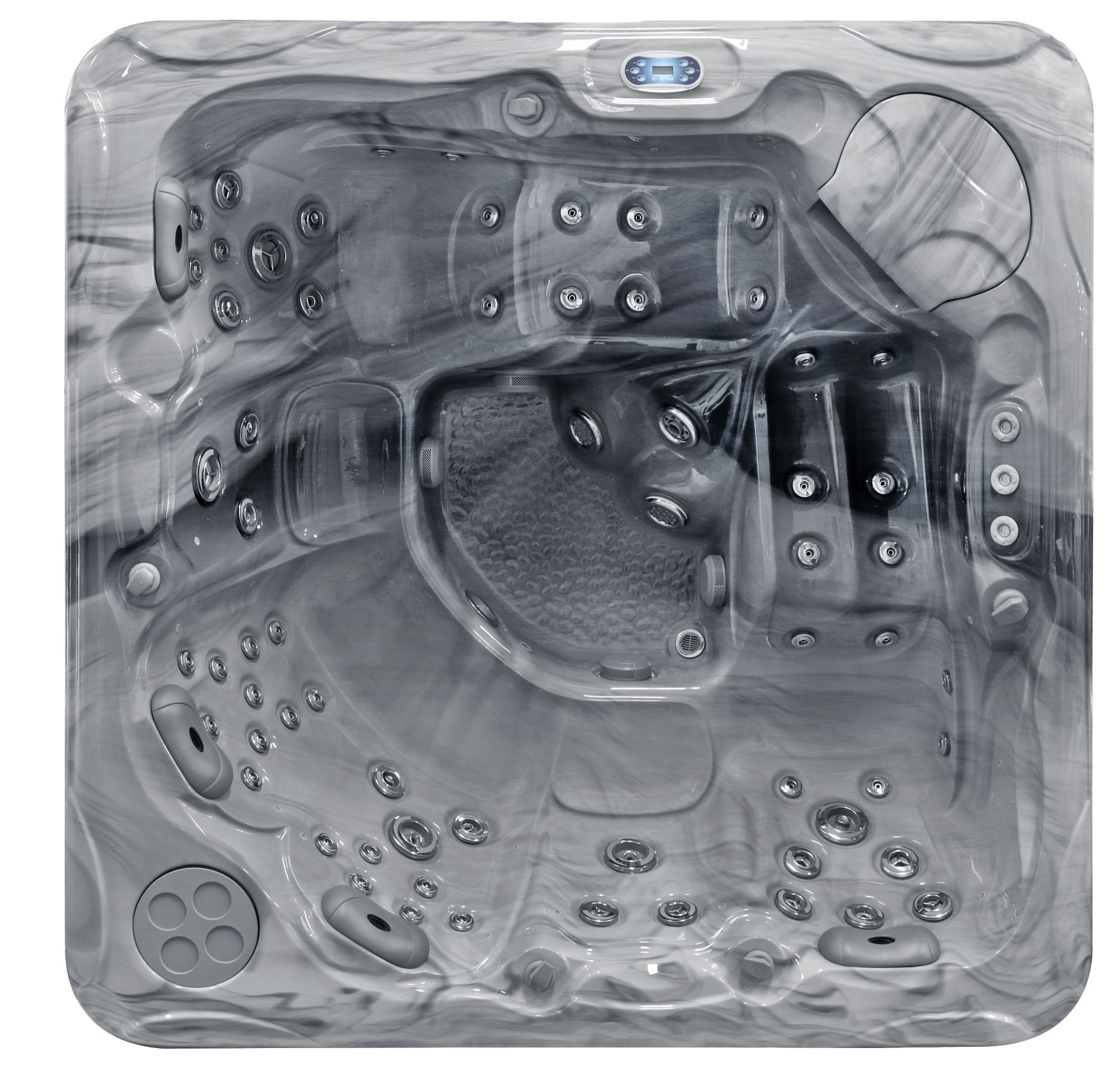 Spabad | Tourmaline | 6 personer (230x230x96cm)