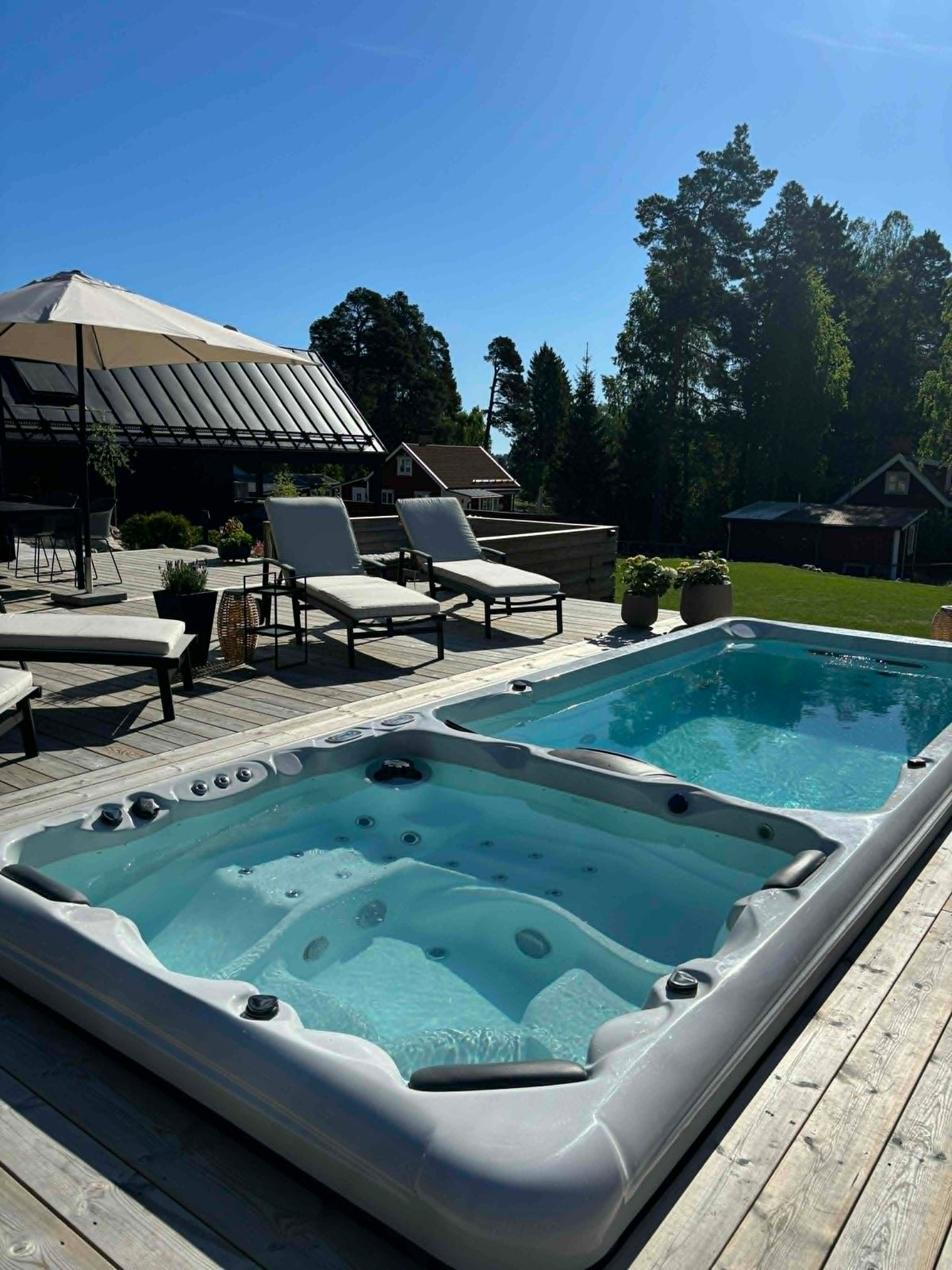 Swimspa | ESCAPE DUO | (580x221x140cm)