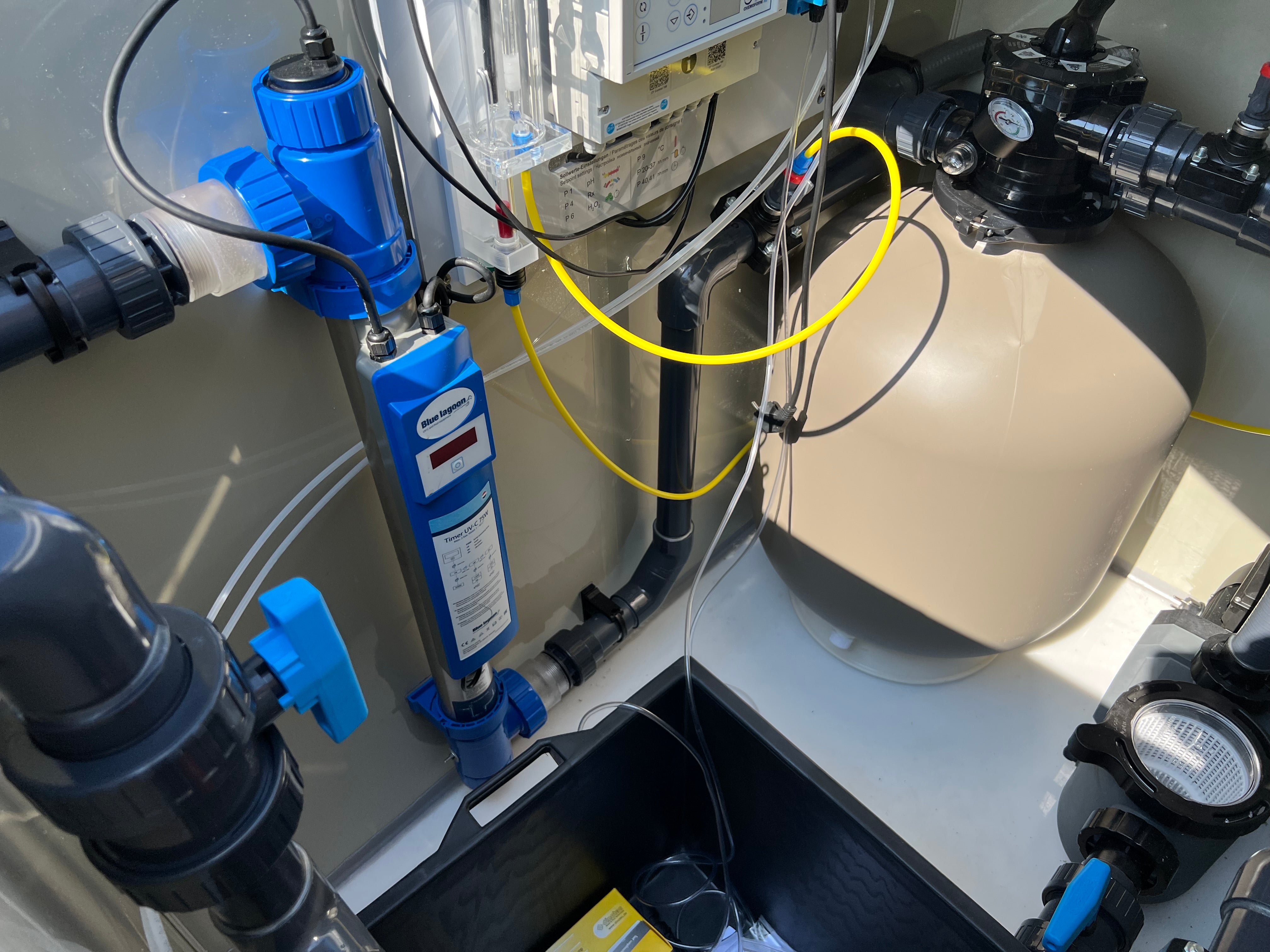 Teknikbox PP till Pool 150x100xH120 I PP