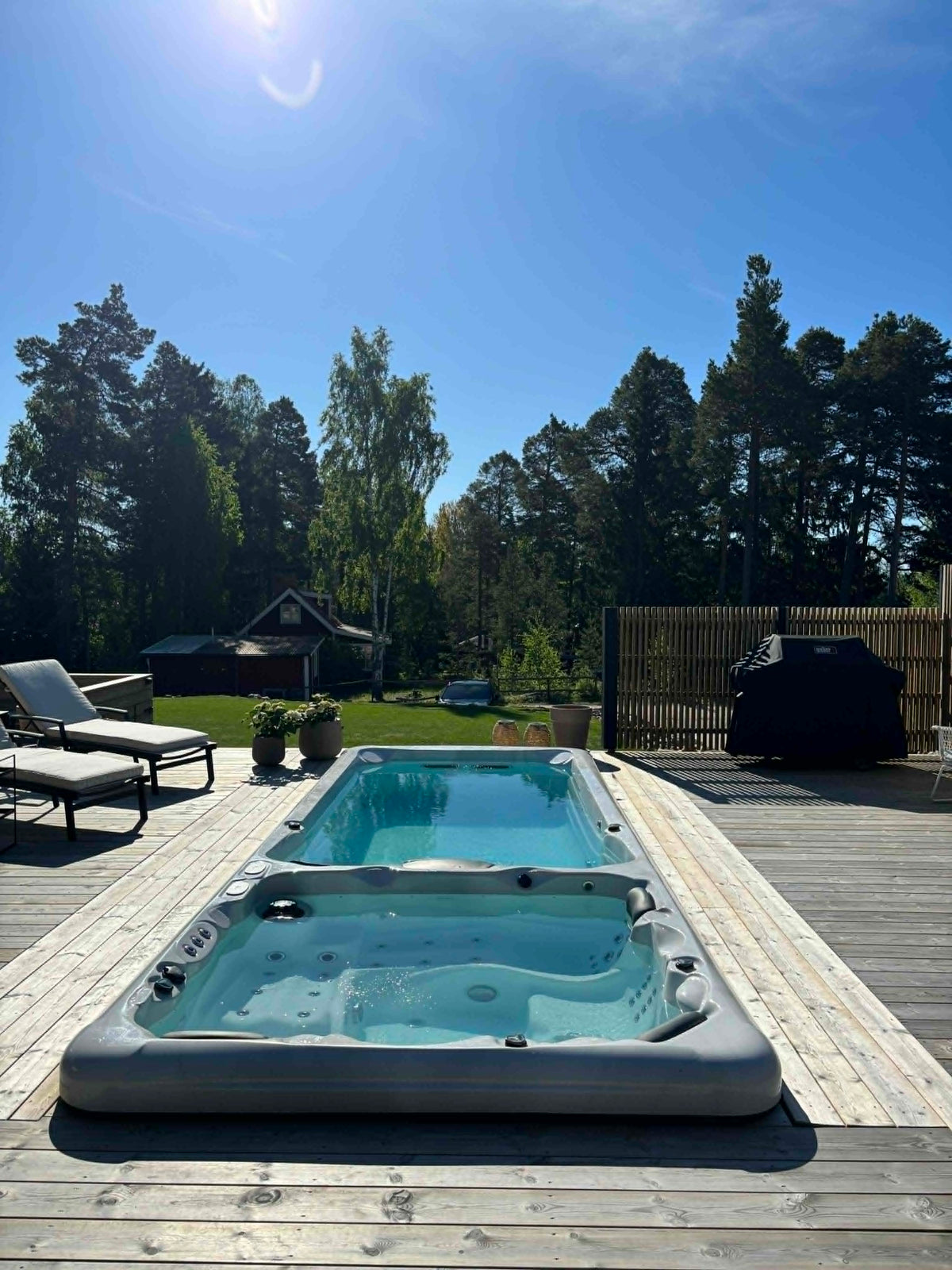 Swimspa | ESCAPE DUO | (580x221x140cm)