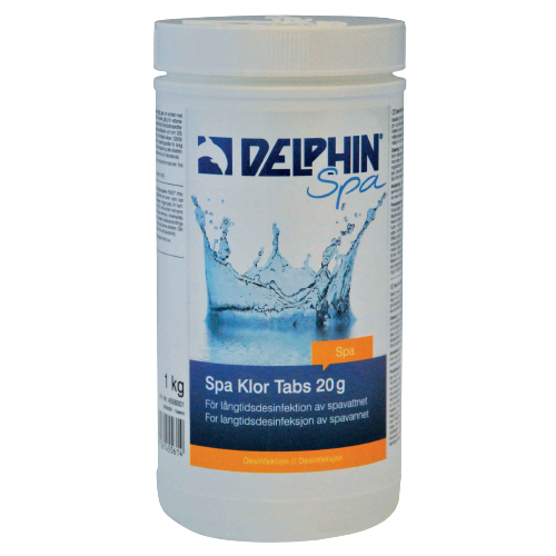 Delphin Spa Klor Tabs 20g 1kg