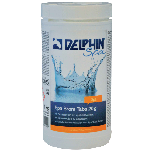 Delphin Spa Brom Tabs 20g 1kg