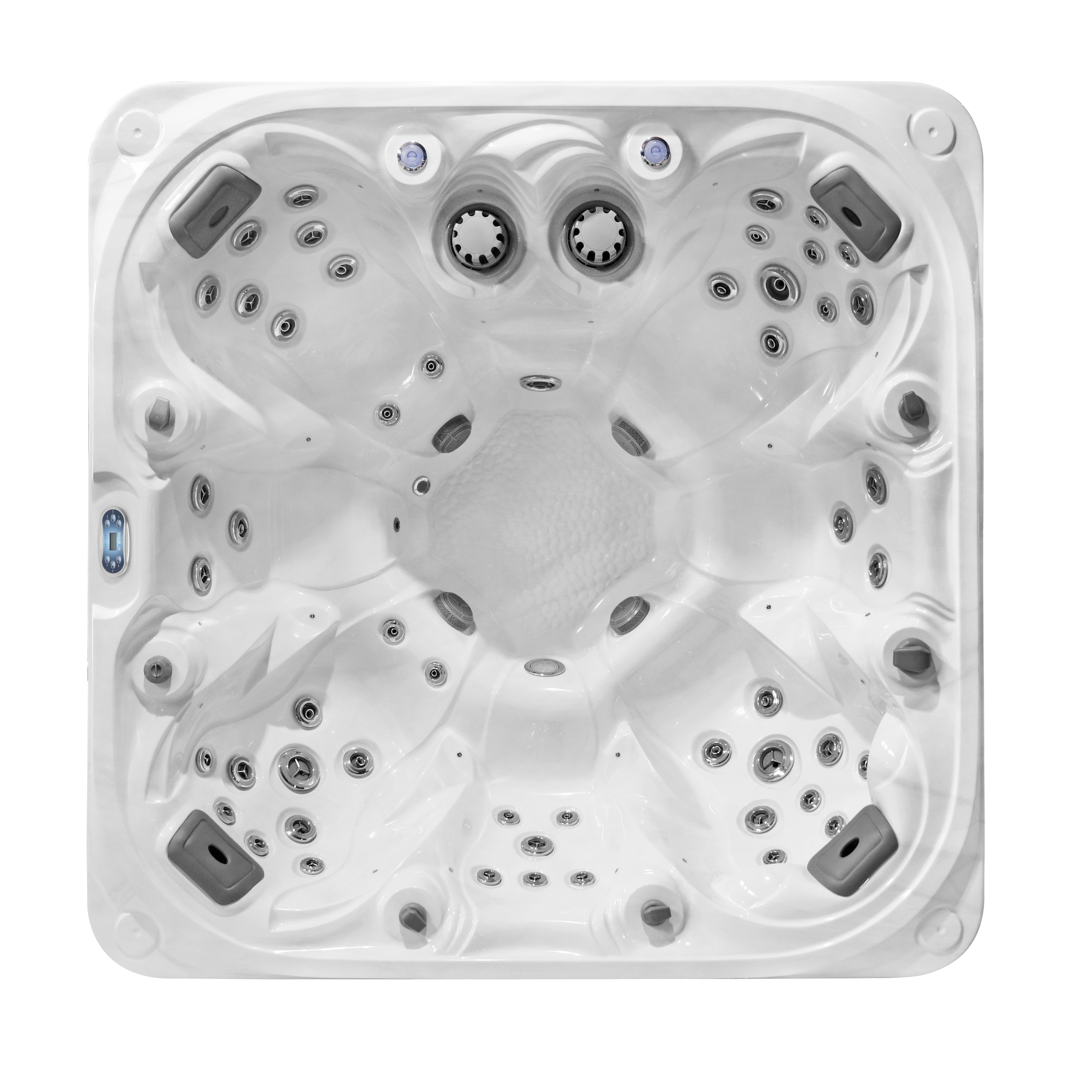 Spabad | Mars | 7 personer (230x230x99,5cm)