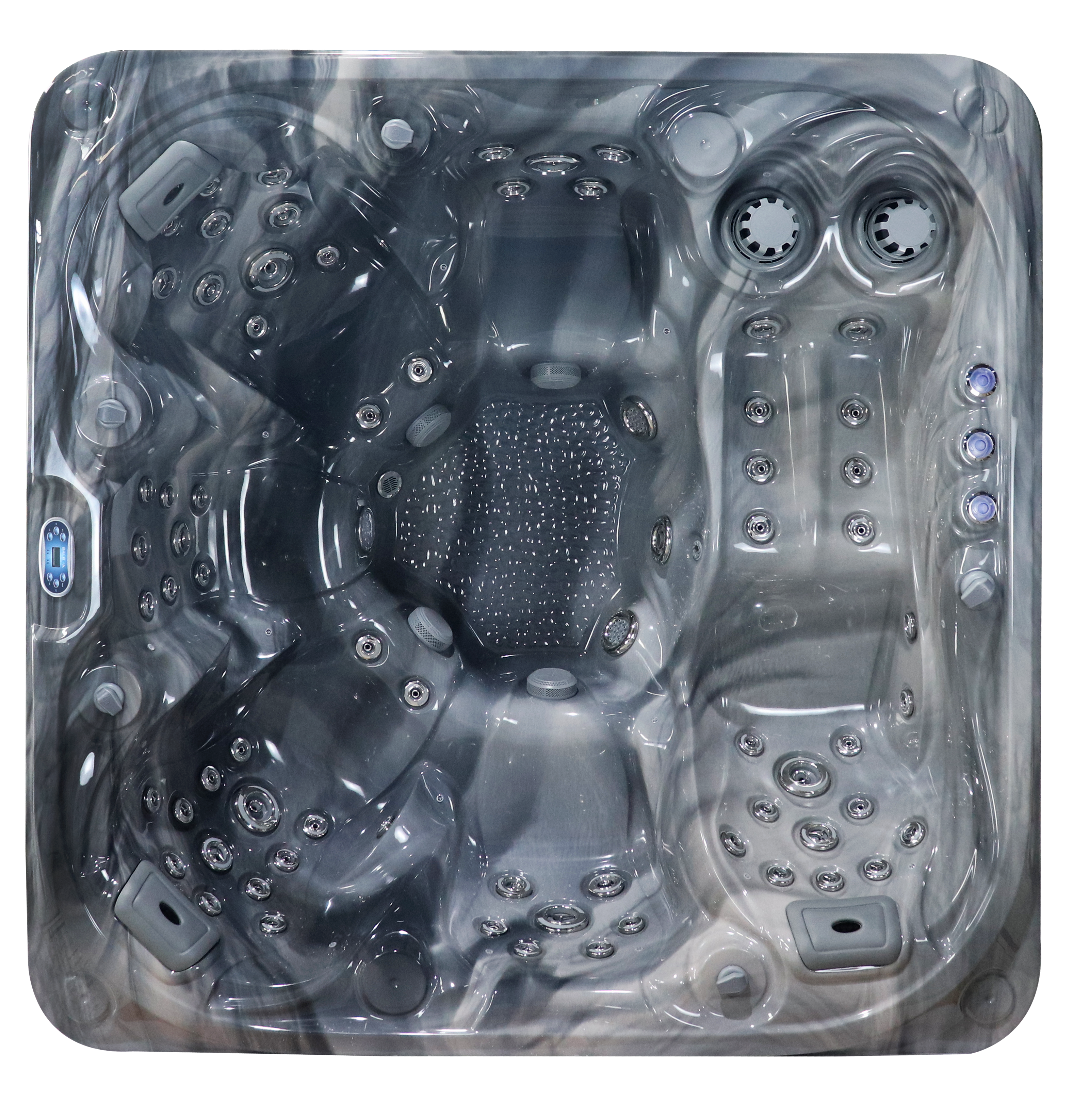 Spabad | Venus | 6 personer (230x230x99,5cm)