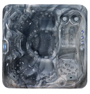 Spabad | Venus | 6 personer (230x230x99,5cm)